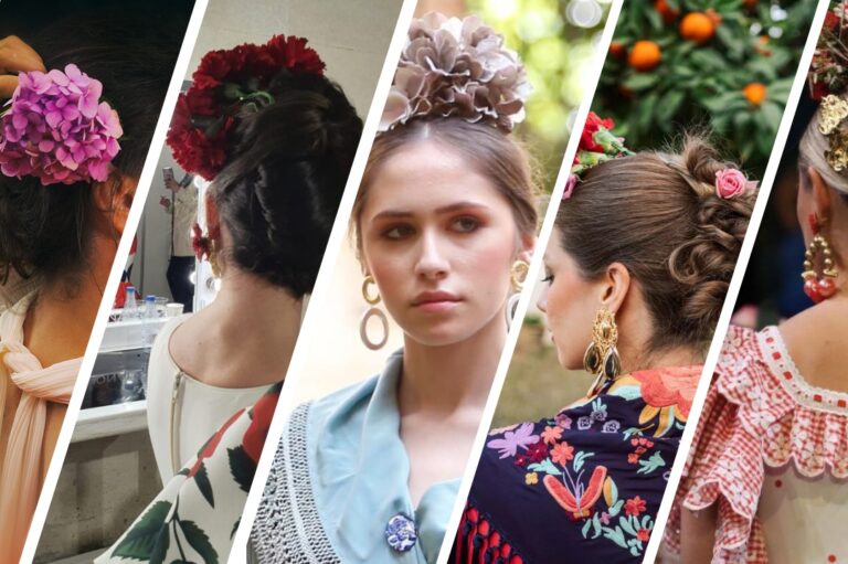 Ideas para peinados de flamenca